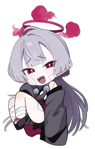 ブルアカつままれアクキー(箭吹シュロ)