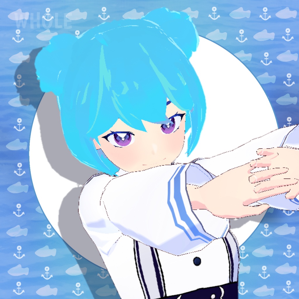 [VROID 3Dモデル] Tina [original / VRM + VROID file]