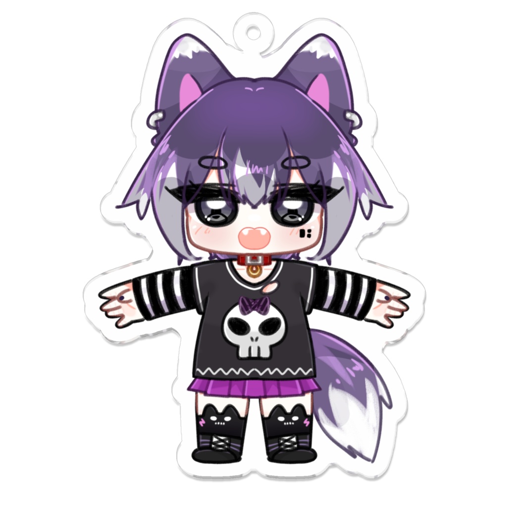 [Acyrlic keyholder] Nya-wl Chibi アクリルキーホルダー