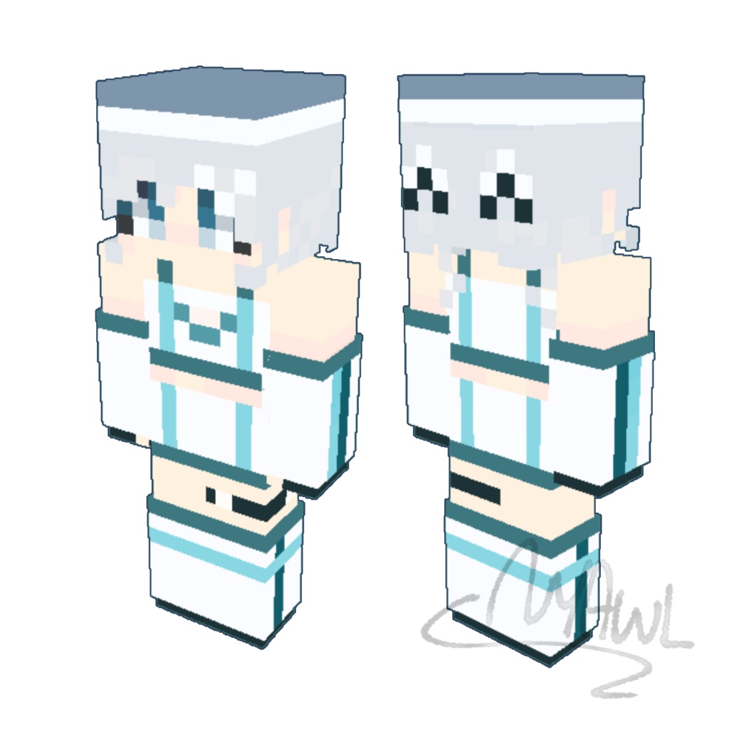 [マインクラ*スキン] Ranya' Original👾トルマリン [MINECRAFT SKIN]
