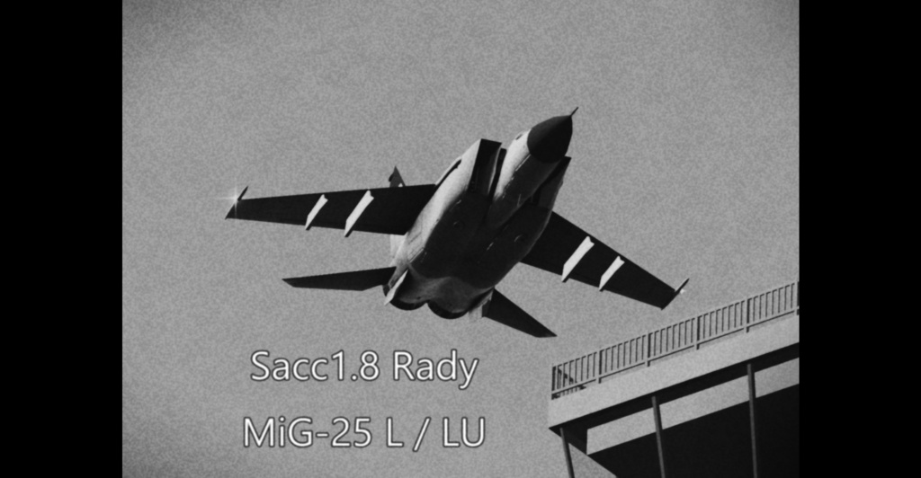 [Sacc1.8対応]MiG-25L/LU FoxBat