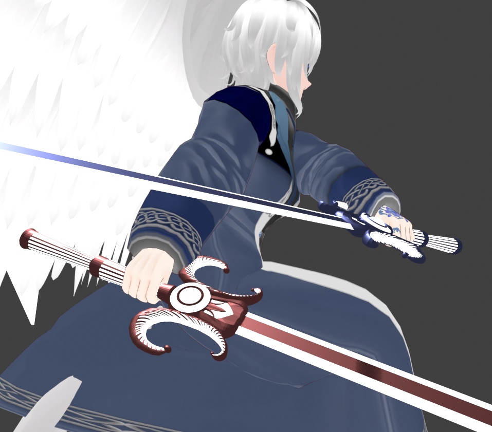 Blender:神剣アルビレオ