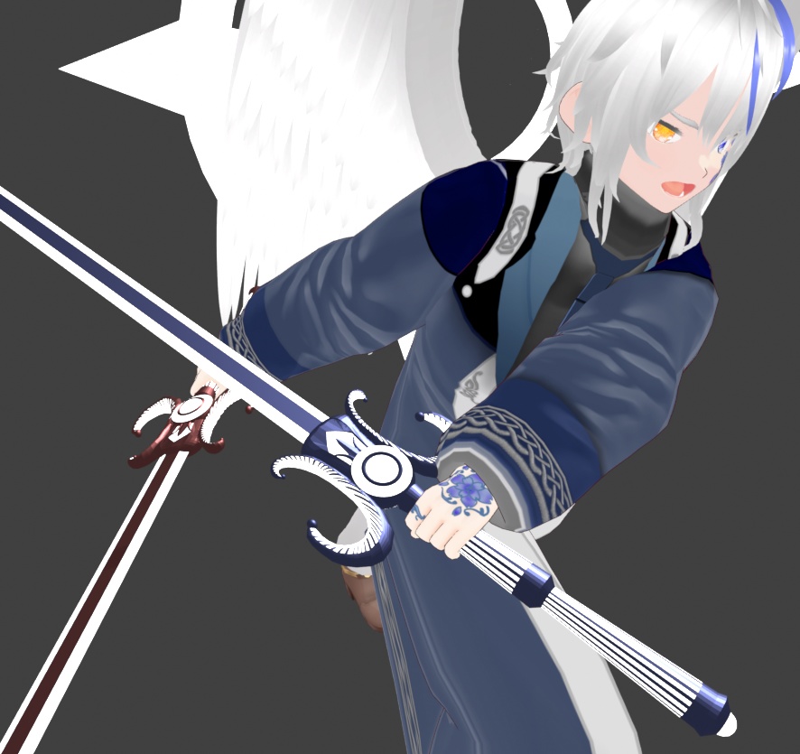 Blender:神剣アルビレオ