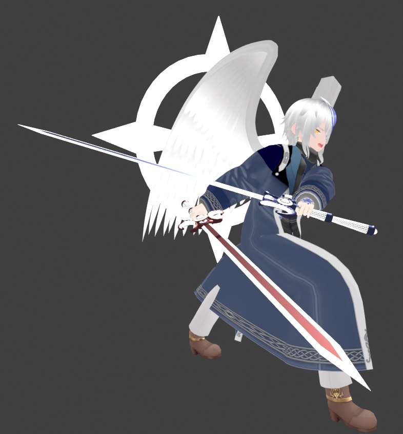 Blender:神剣アルビレオ