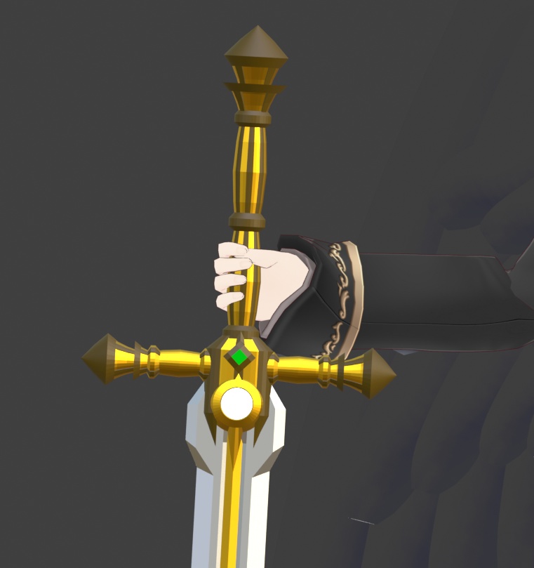 Blender:神剣ベラトリクス