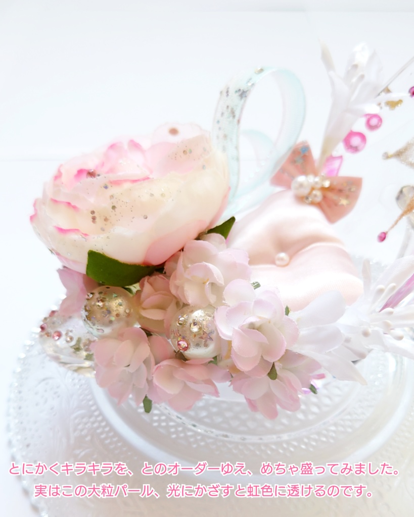 デザイン見本品:リングピロー(Tさま)