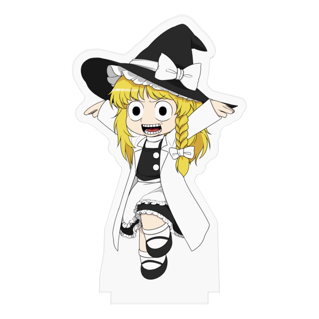 荒ぶる鷹の助手魔理沙フュギュア