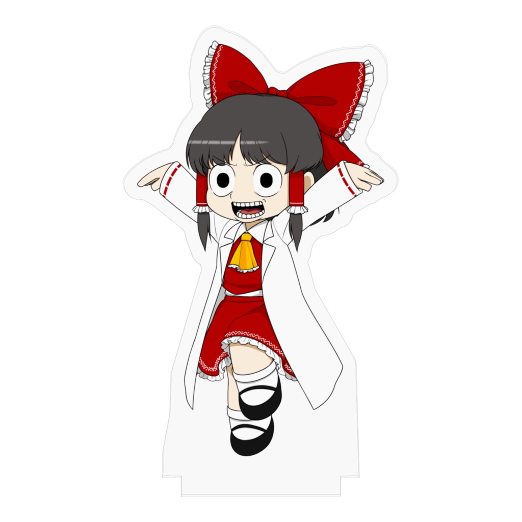 荒ぶる鷹の霊夢博士フュギュア