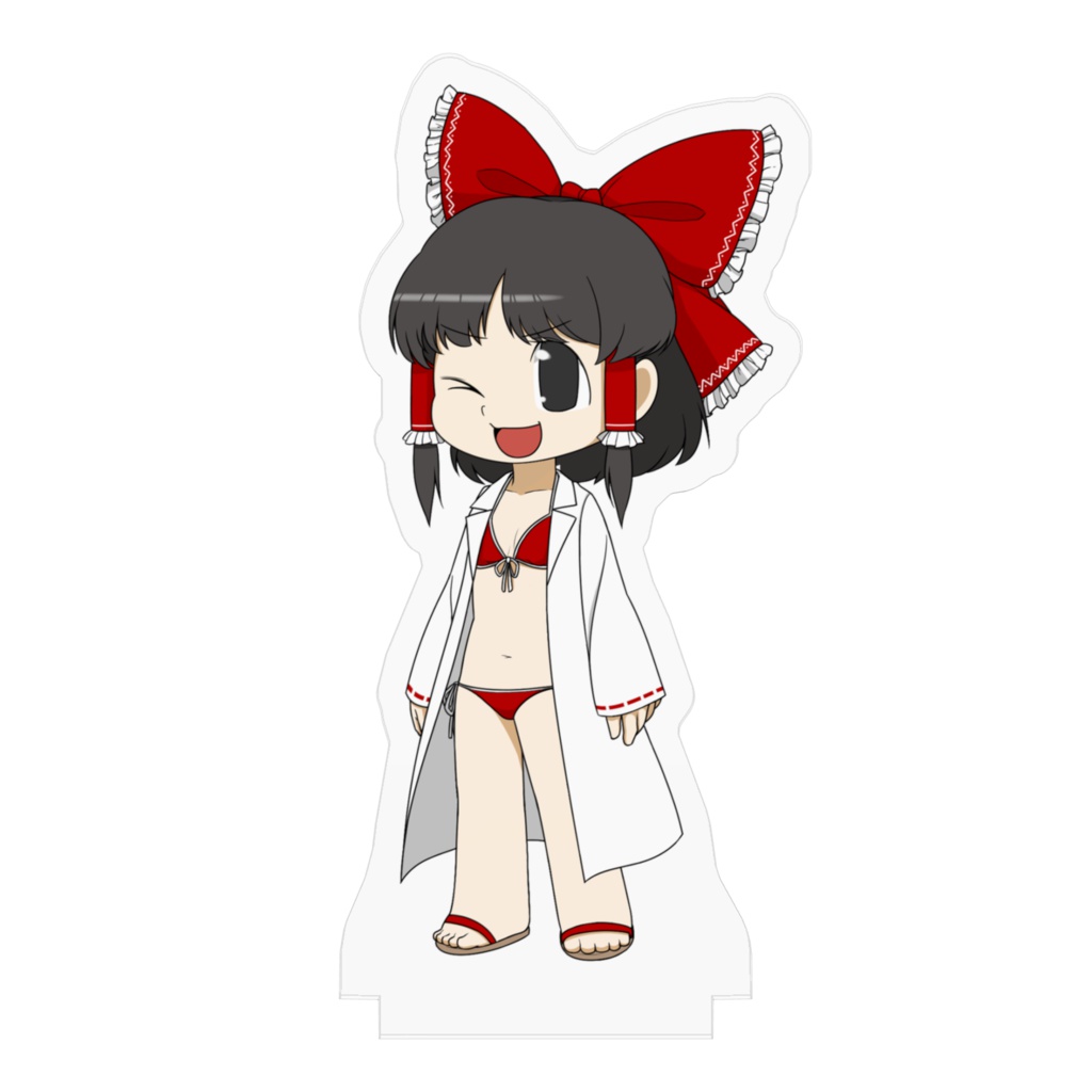 霊夢博士のセクシー水着フィギュア