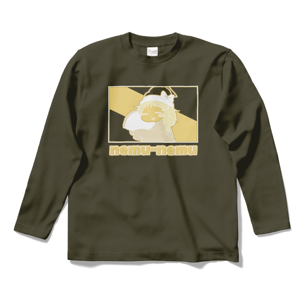 ねむねむ助手の魔理沙 ロングスリーブTシャツ