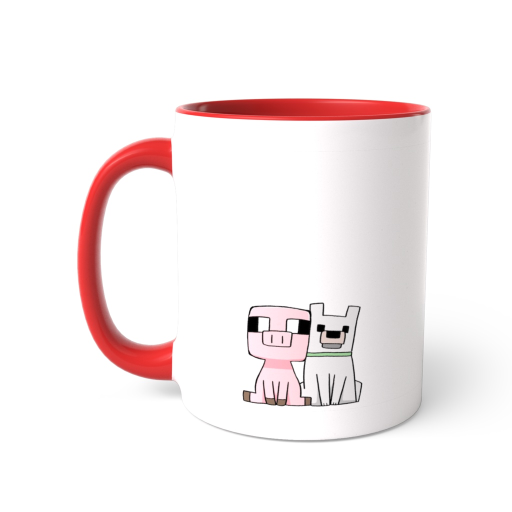 Yummyyy!! ツートンマグカップ(赤)