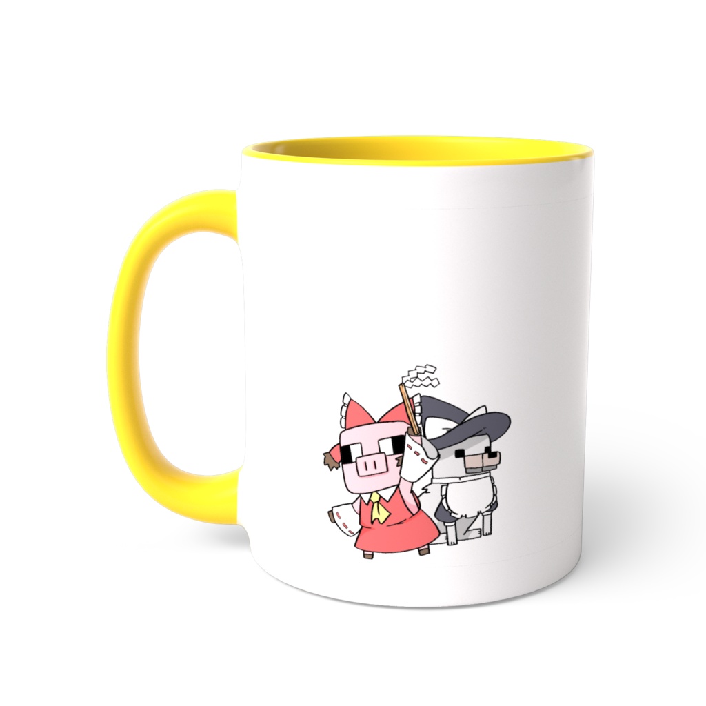 Yummyyy!! ツートンマグカップ(黃)