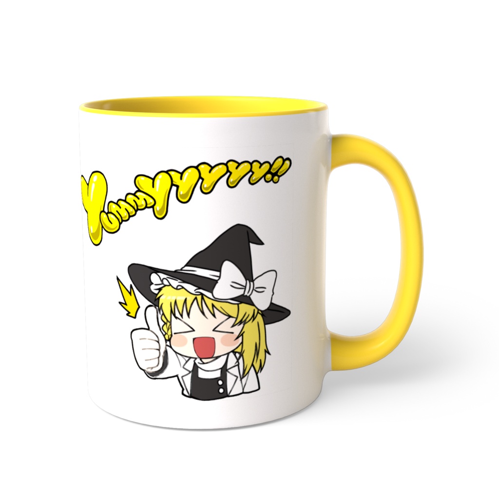 Yummyyy!! ツートンマグカップ(黃)