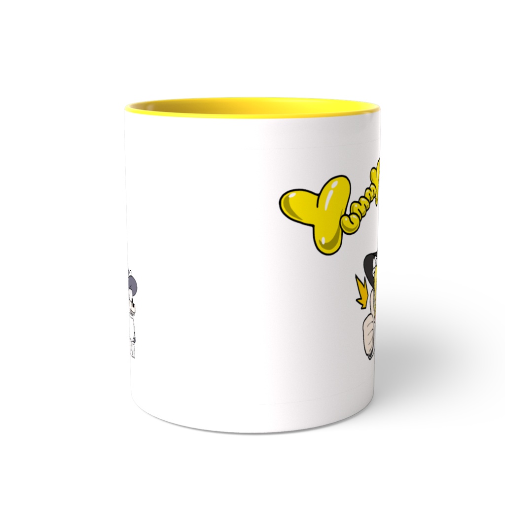 Yummyyy!! ツートンマグカップ(黃)