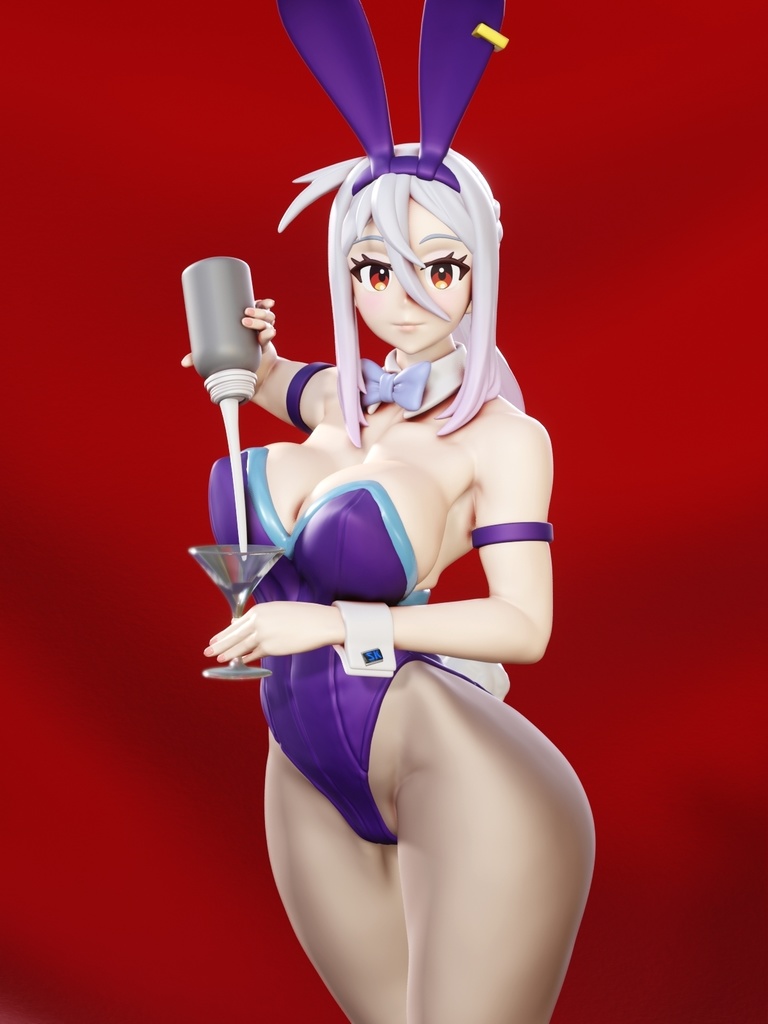 兎美ショーコ フィギュア用stlファイル