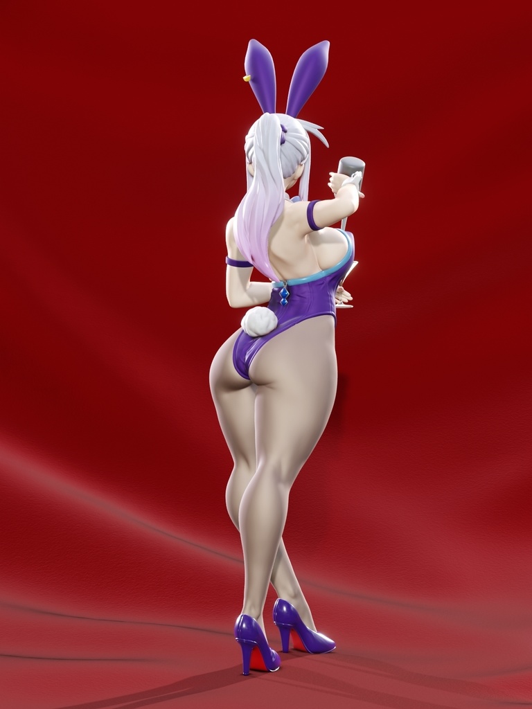 兎美ショーコ フィギュア用stlファイル