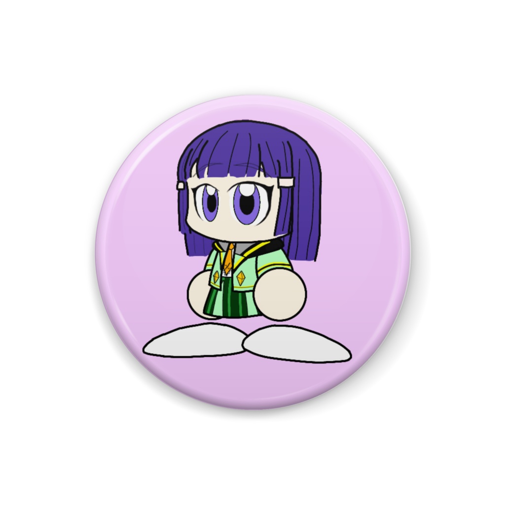 パワマジ缶バッジ(全7種)