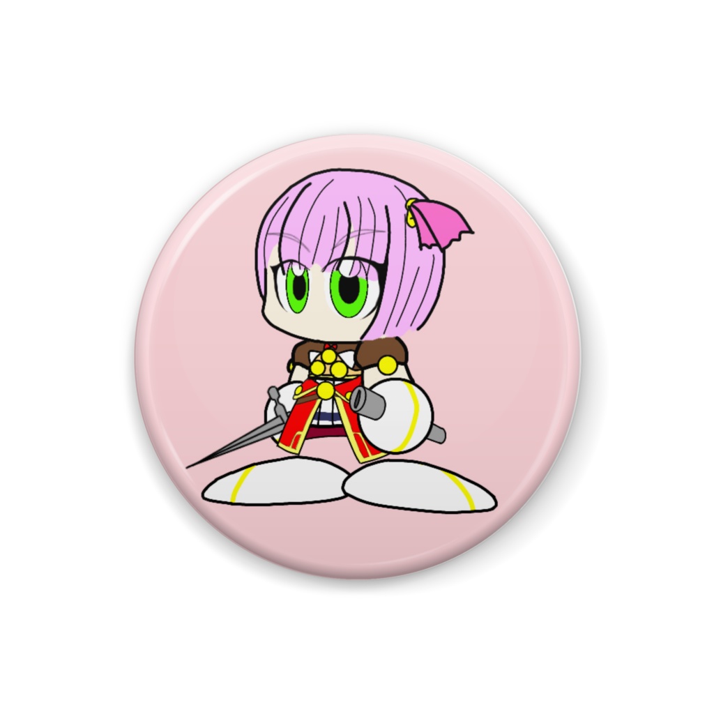 パワマジ缶バッジ(全7種)