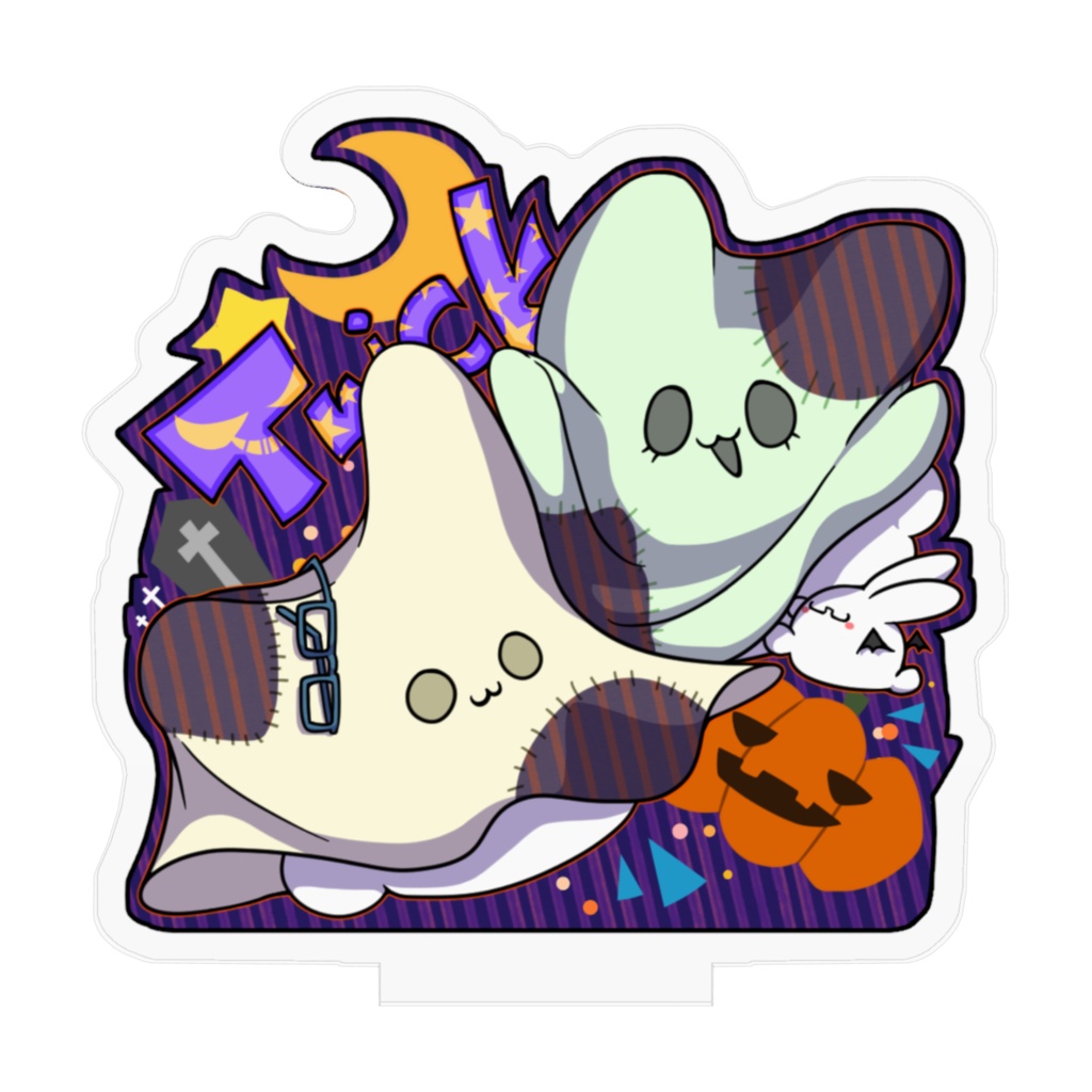 【アクスタ】ハロウィンTrickもっちゃりうさぎ