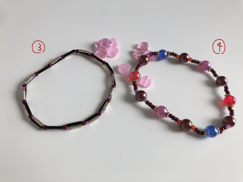 何かのイメージになったら嬉しいブレスレット 【バレンタイン -2-】