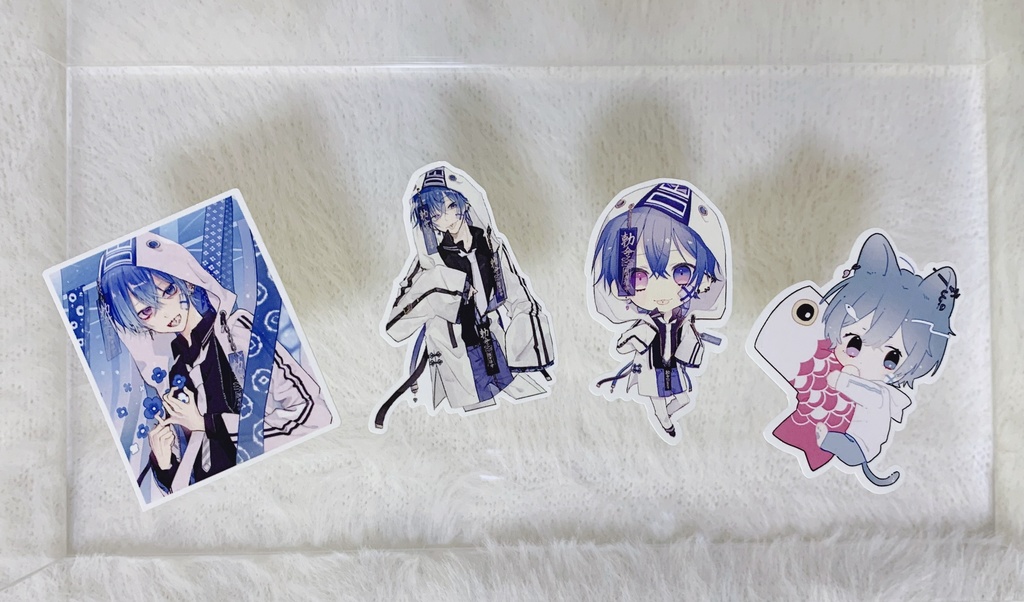 💙ステッカーセット 縹