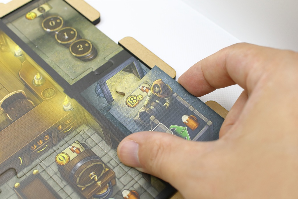 【受注生産】ティーフェンタールの酒場 個人ボードホルダー(4枚セット)