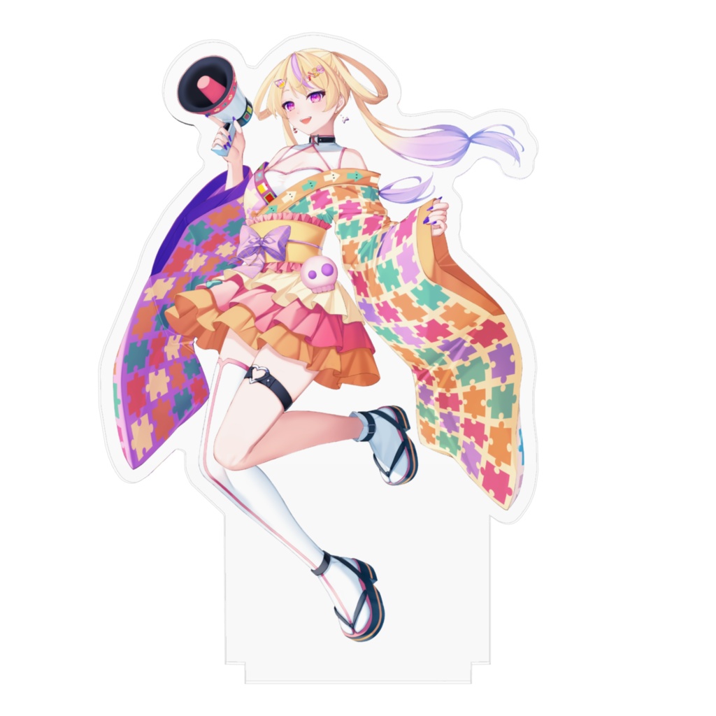 ひななウイルス新衣装2025年・アクリルスタンド10mm メガネなし