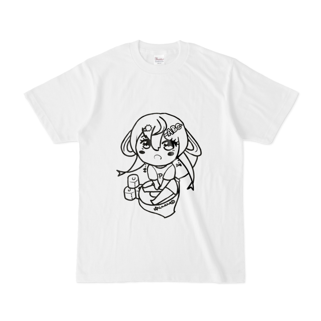 ひなな"P"tuber両面Tシャツ