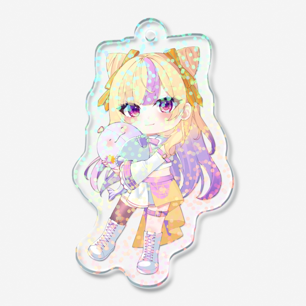 ひななウイルス&ドリーちゃんキラキラアクキー50mm