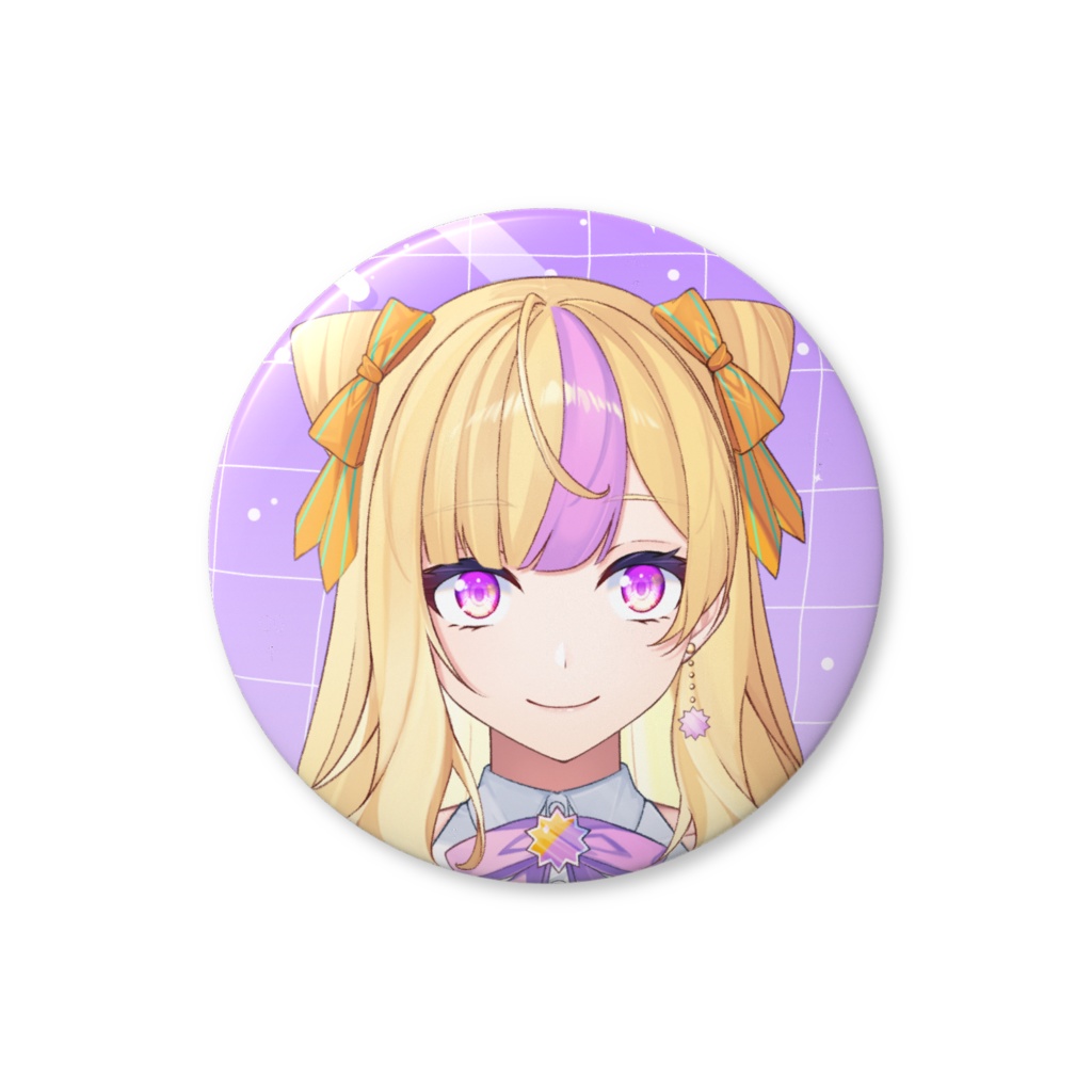 ひななウイルス缶バッジ１（44mm）