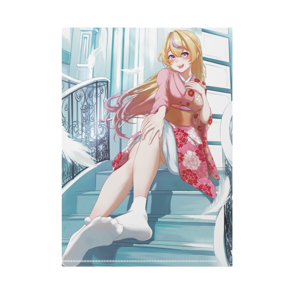 ひななウイルス2025年冬グッズ(クリスマス・お正月)クリアファイル