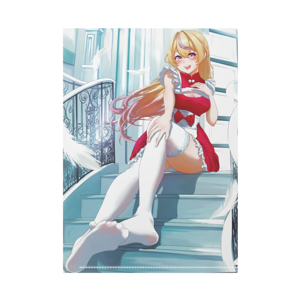 ひななウイルス2025年冬グッズ(クリスマス・お正月)クリアファイル