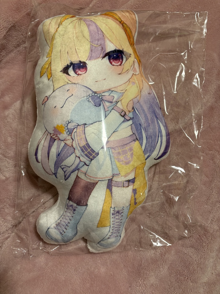 ひななウイルス＆ドリーちゃんふかふかクッション43cm