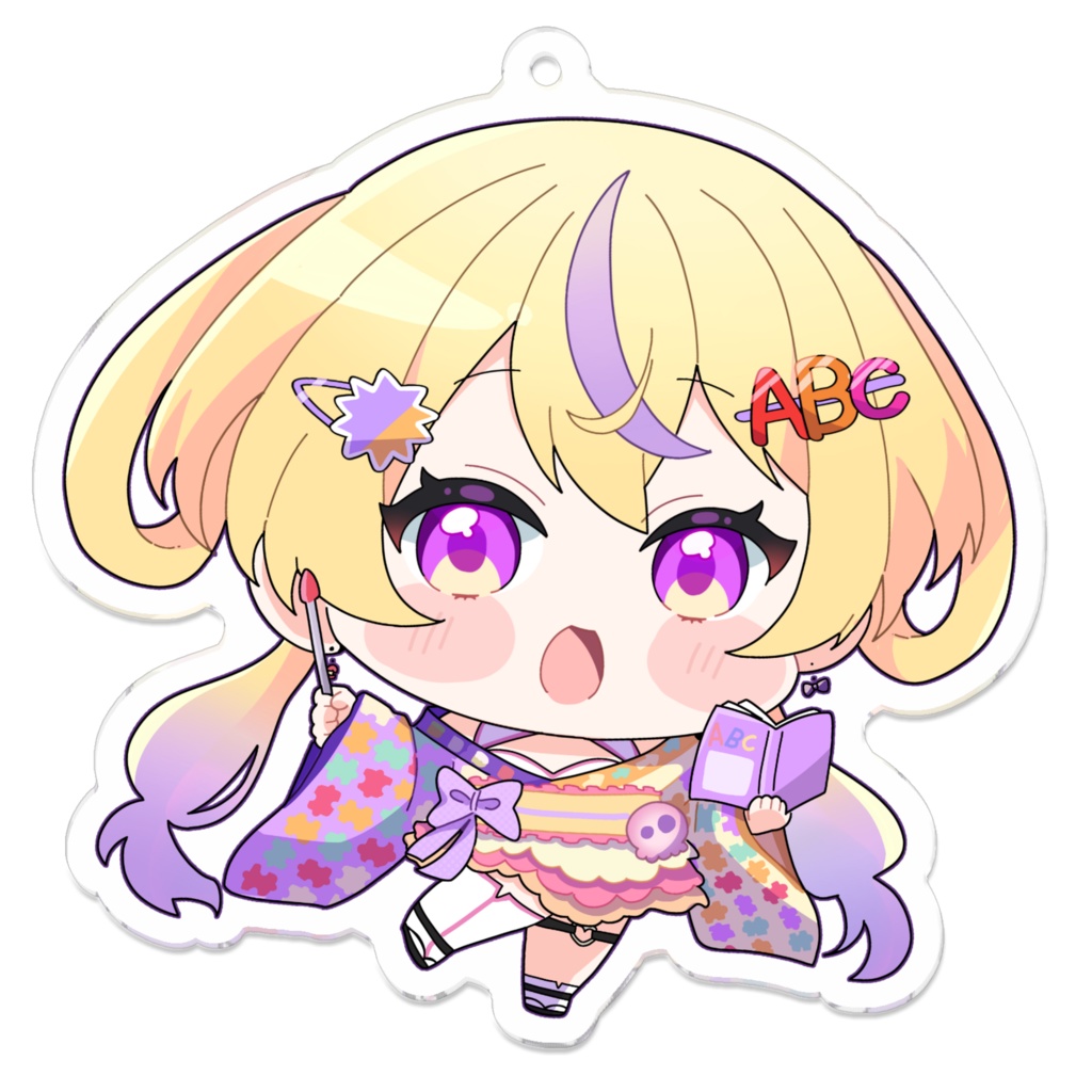 【2.5周年】ひななウイルス70mmアクキー