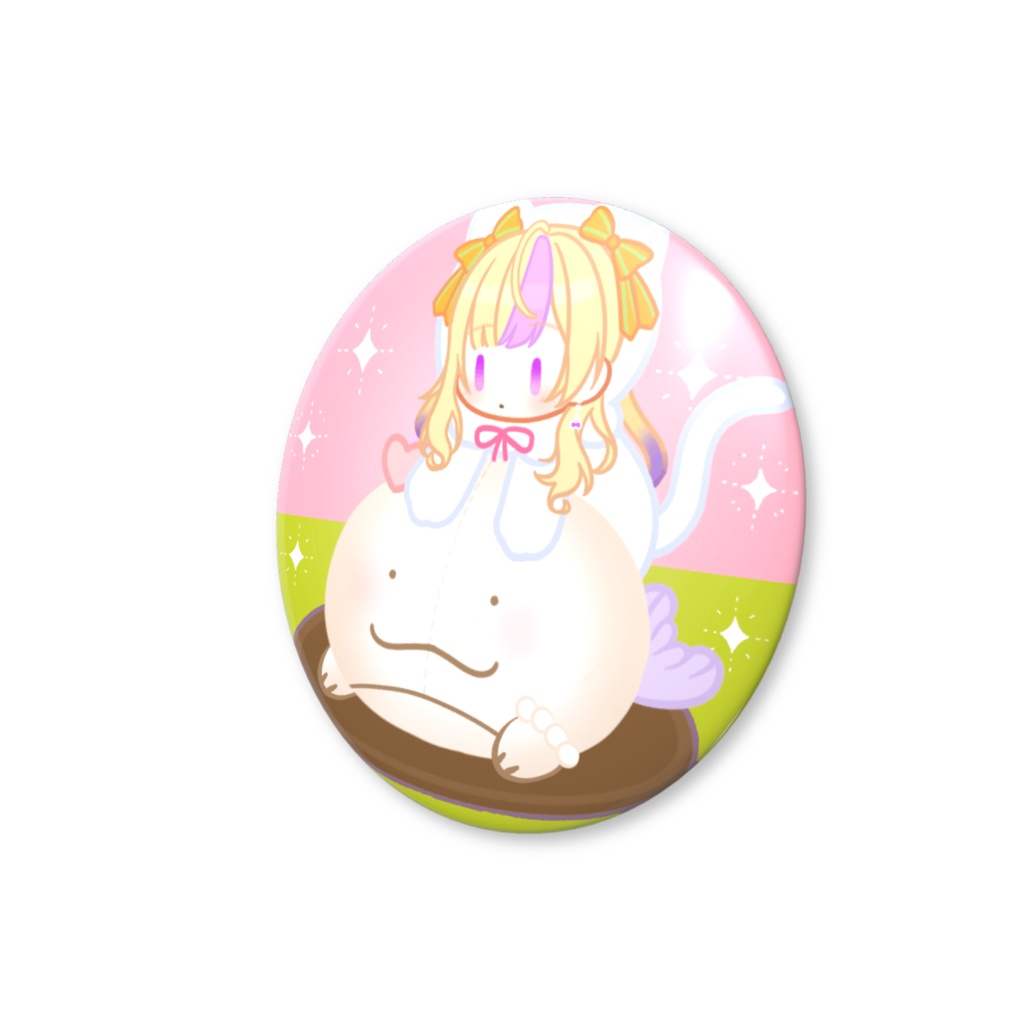 ひななとドリーマン 缶バッジ44mm