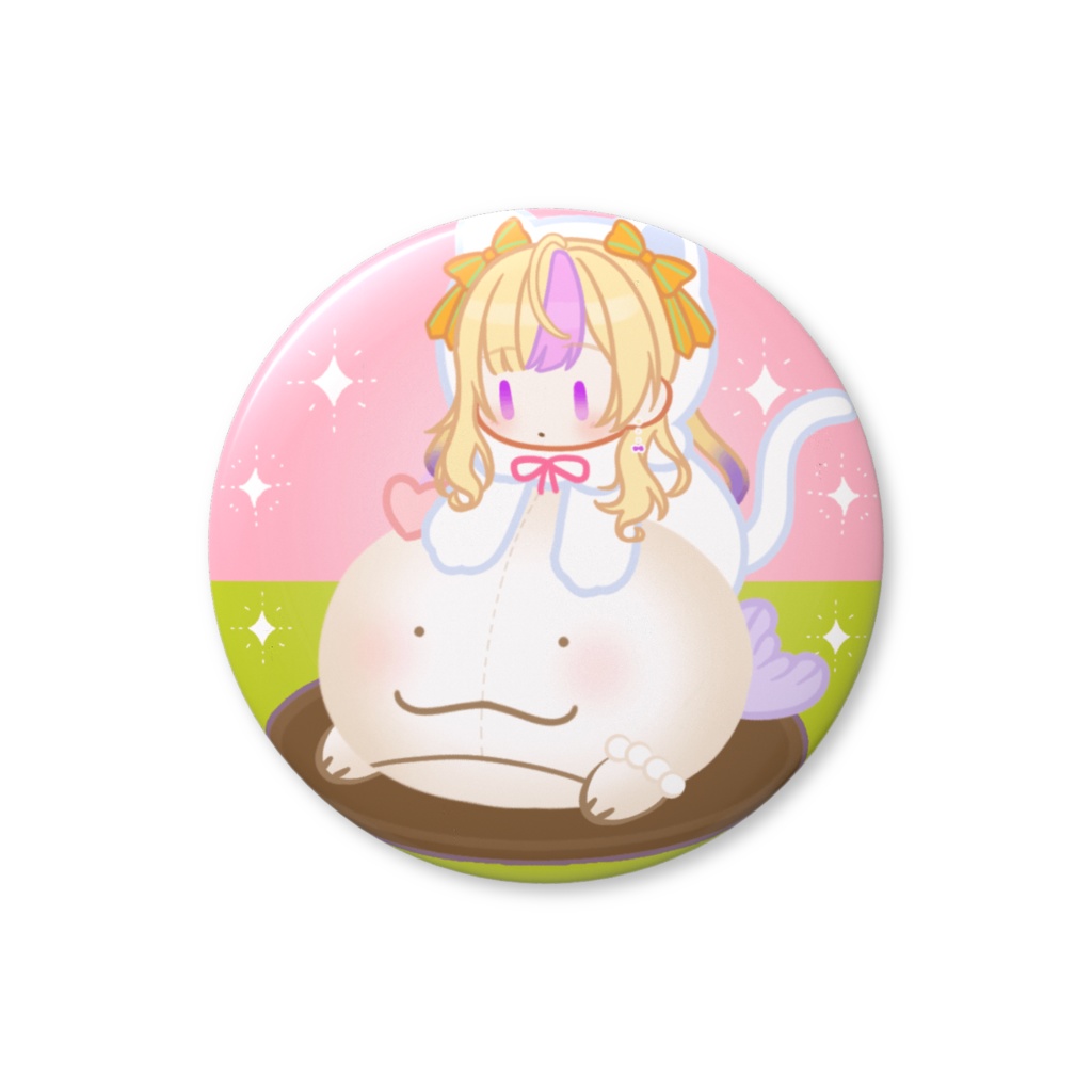 ひななとドリーマン 缶バッジ44mm