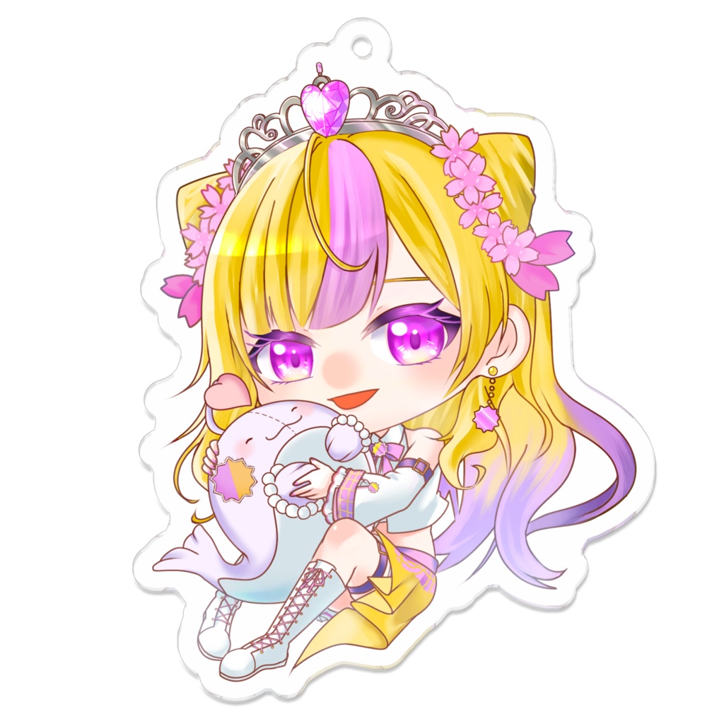 ひななとドリーちゃんアクキー70mm