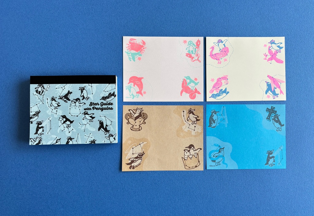 たっぷりメモ帳【ペンギン星図鑑】