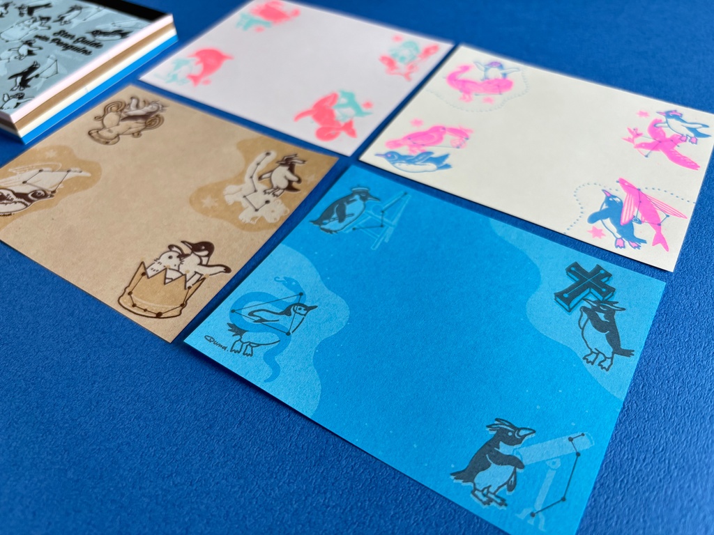 たっぷりメモ帳【ペンギン星図鑑】