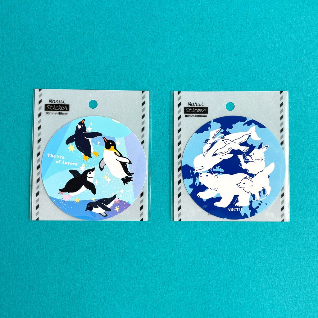 丸いステッカー(8種)