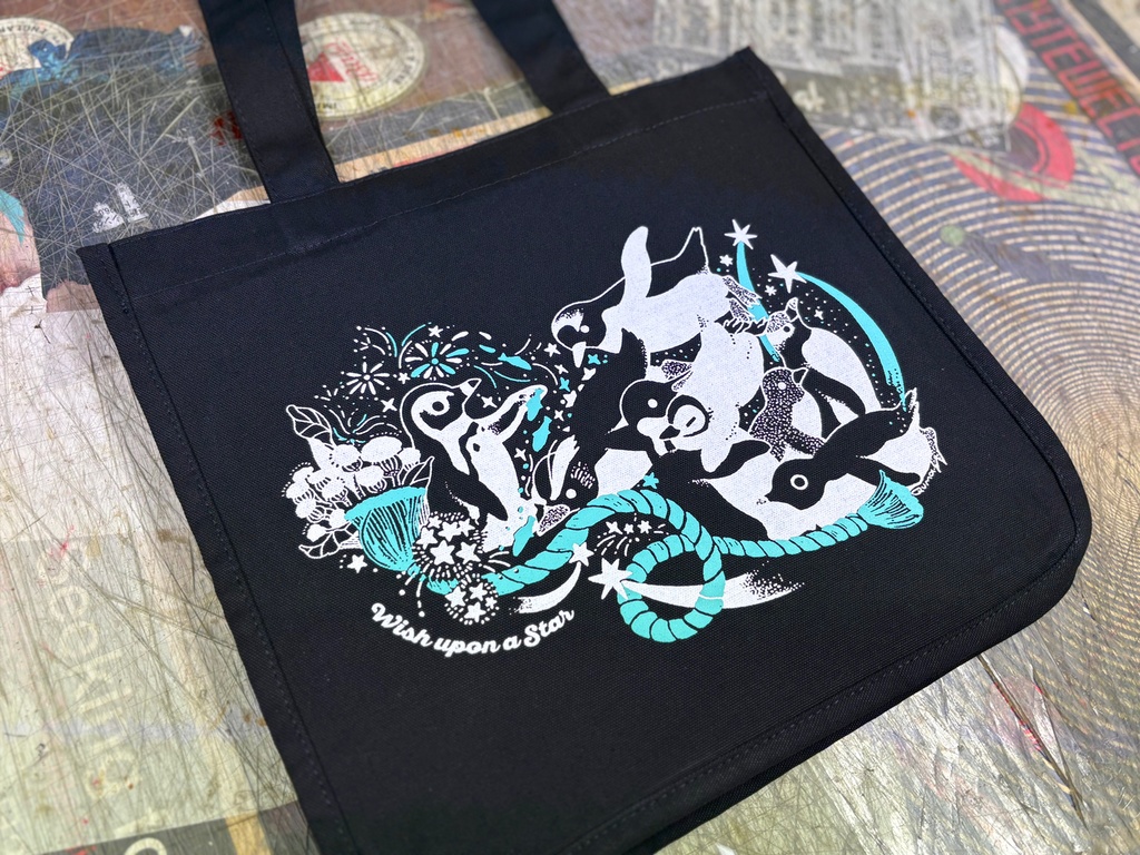 A4ヨコのトートバッグ【4種】