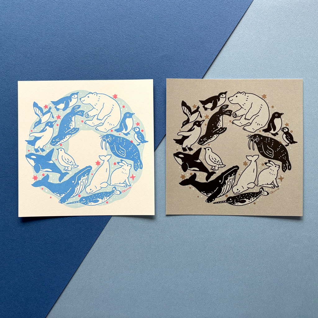 スクエアカード【2種セット】