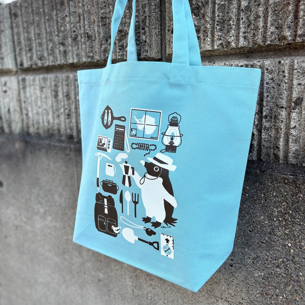 B4タテのトートバッグ【アデリー探検隊】