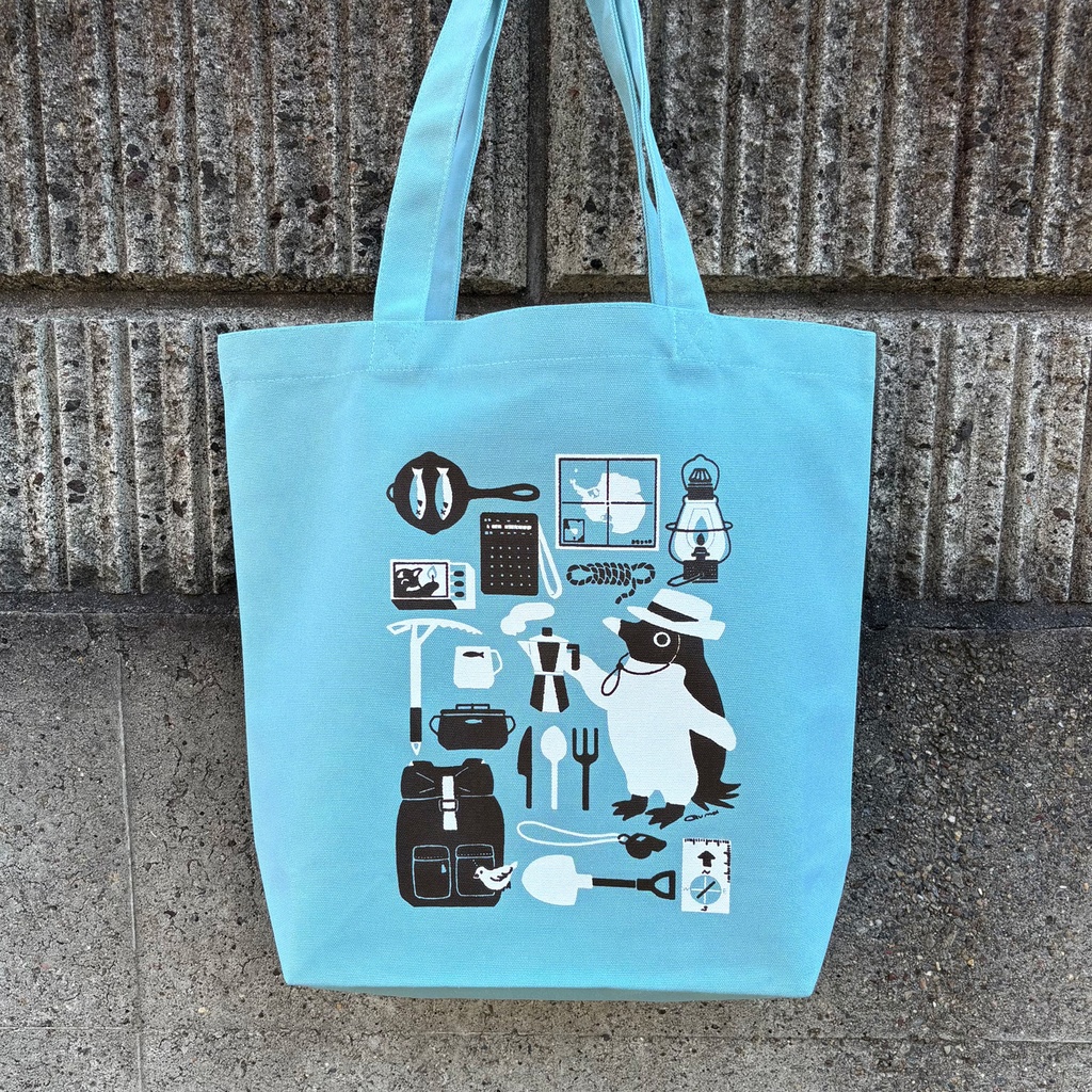 B4タテのトートバッグ【アデリー探検隊】