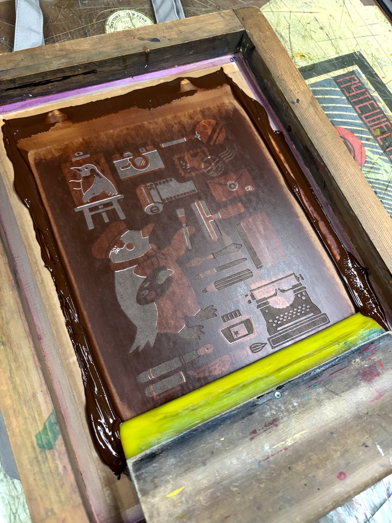 B4タテのトートバッグ【ジェンツーくんの創作グッズ】