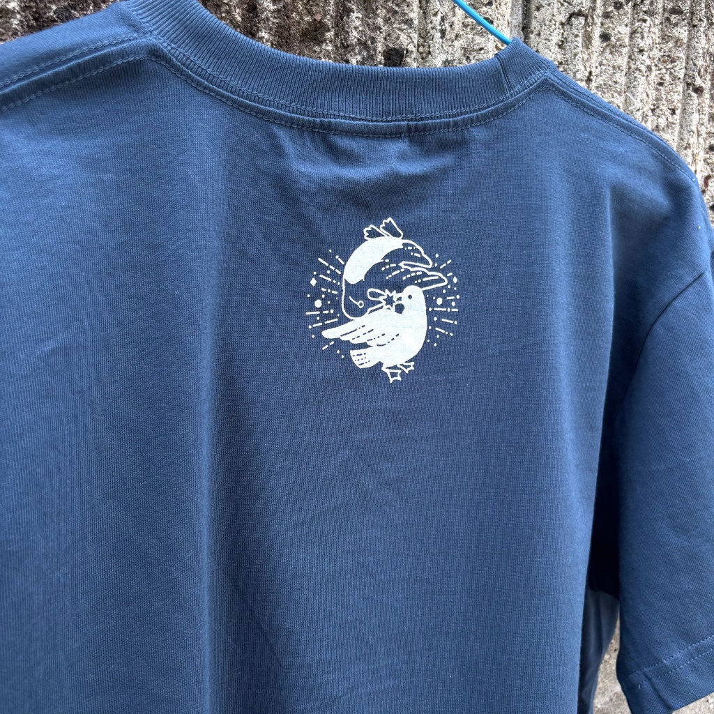 手刷りTシャツ2026【南極ってなんだ?】