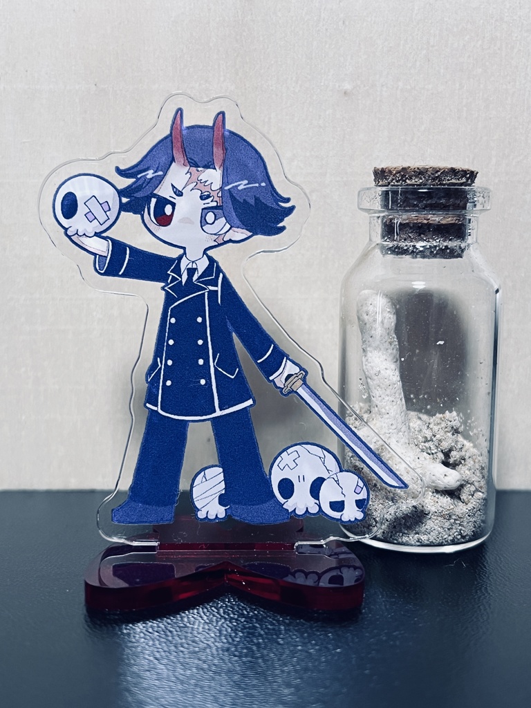 鬼カクちゃんの｢受け取れ｣アクリルスタンド