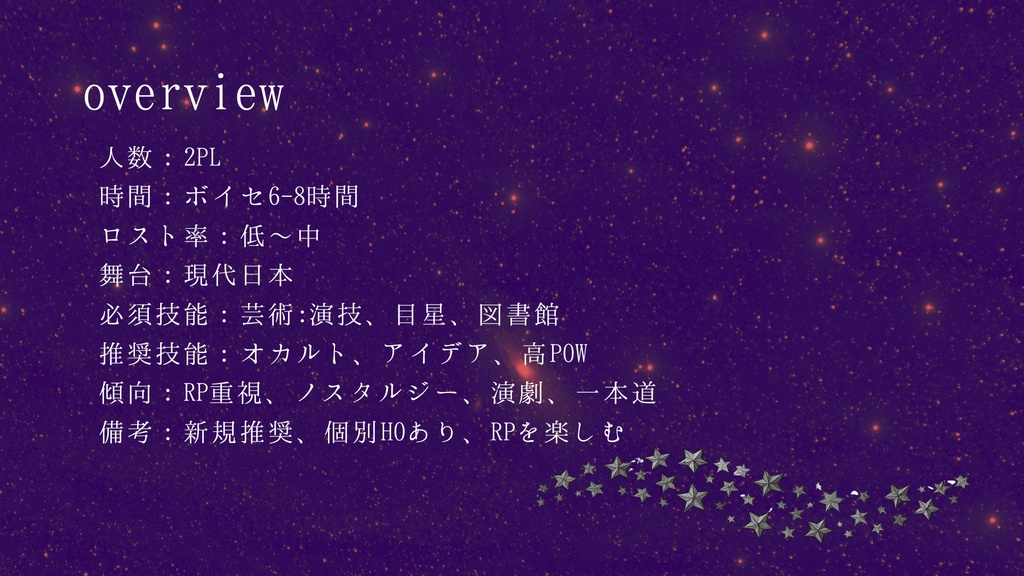 【CoC】双星が沈む夜 電子版【SPLL:E188582】