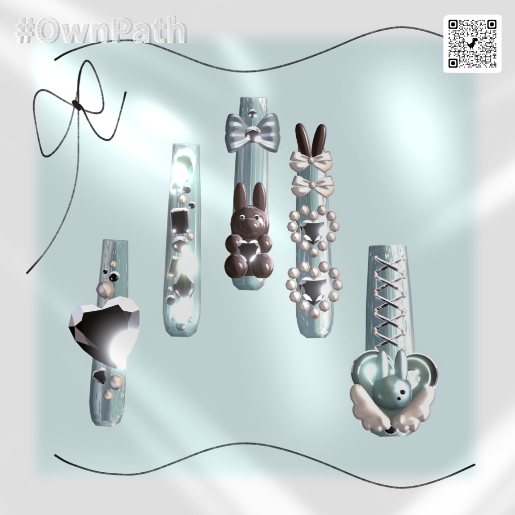 【14アバター対応】Bunny Pearl Princess【MA対応】