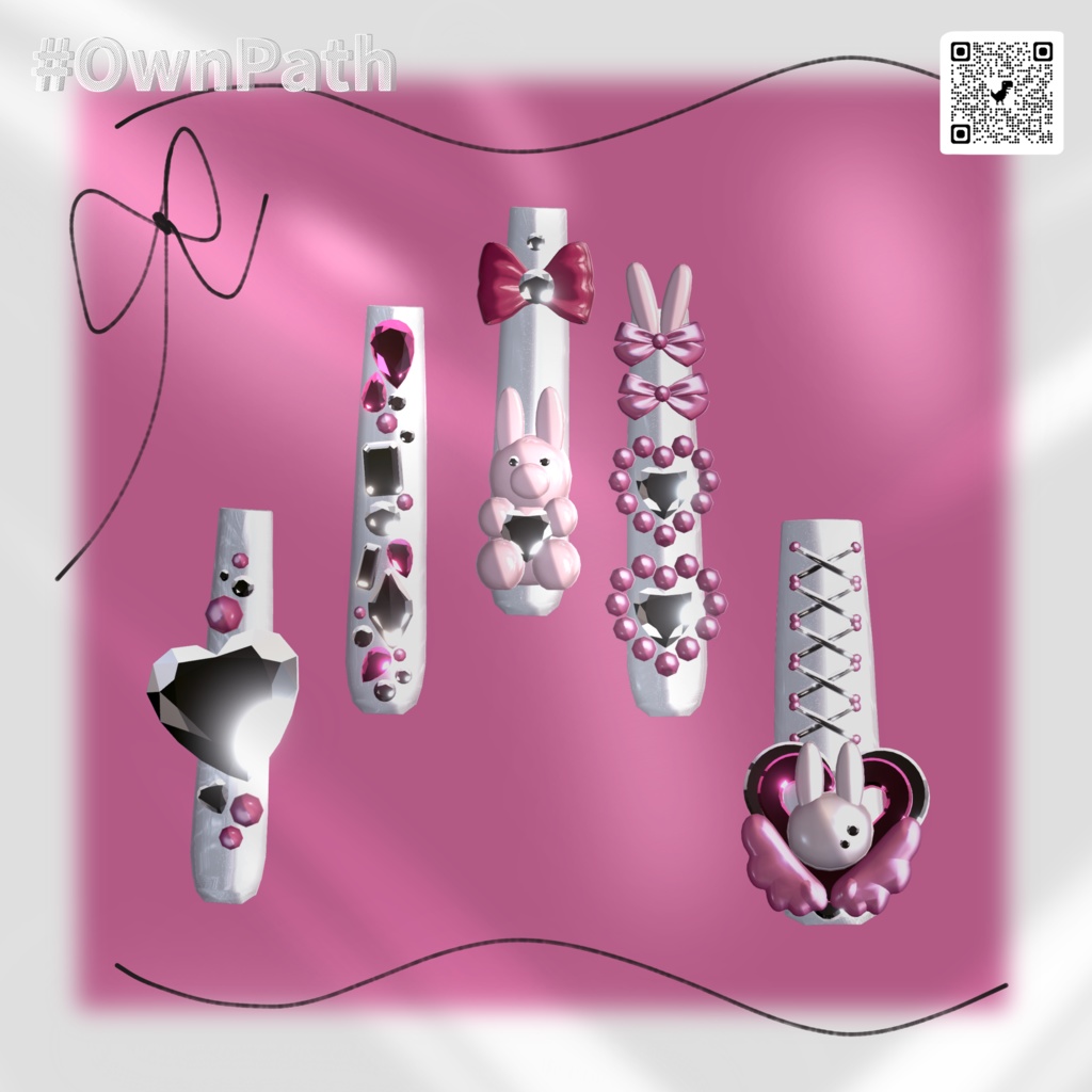 【14アバター対応】Bunny Pearl Princess【MA対応】